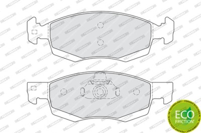 КОЛОДКИ ТОРМОЗНЫЕ ПЕРЕД FERODO FDB4035