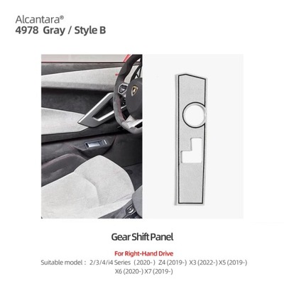 ALCANTARA FOR BMW F44 G20 G22 G07 I4 G29 X3 G01 X5 G05 X6 G06 DZWIGN~15910  