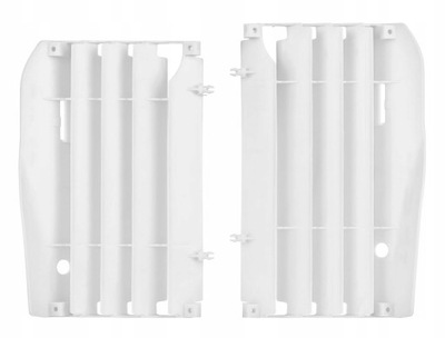 CAPS RADIATOR (KRATKI-KOMPLET ) HONDA CRF 250 '10-'13 COLOR WHITE  