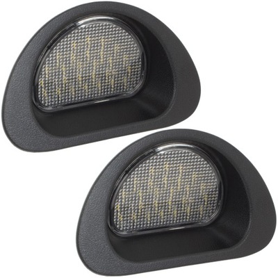 Ліхтарі led освітлення номерного знака реєстраційний do citroen c1 фото №1