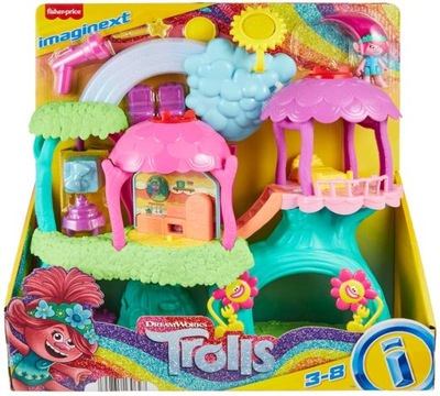 Mattel Imaginext: Trolls - domek na drzewie