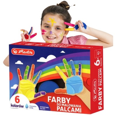 Farby Do Malowania Rękami MALOWANIE Palcami
