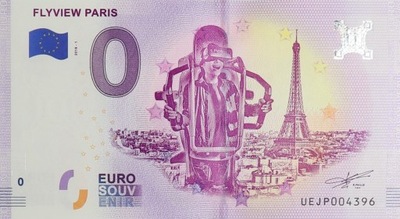 0 Euro - Flyview Paris - Francja - 2018
