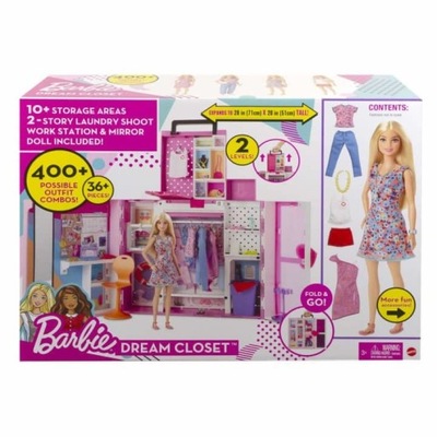 LALKA BARBIE GARDEROBA BARBIE ZESTAW HGX57