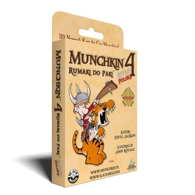 Munchkin 4 Rumaki do Paki BLACK MONK Black Monk