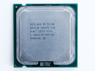 Core 2 Duo E4700 - LGA775 2,6GHz/2M/800 - SLALT