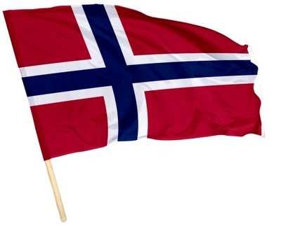 FLAGA Norwegii 112x70 cm NORWEGIA Flaga Norweska Norway Flag