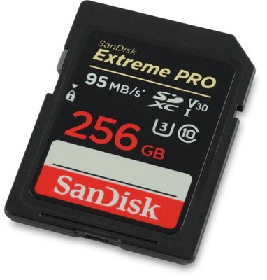 Karta SanDisk Extreme Pro SDXC 256GB 95 MB/s !!!