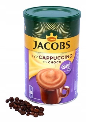 JACOBS Kawa Cappuccino Choco Milka w puszce 500g