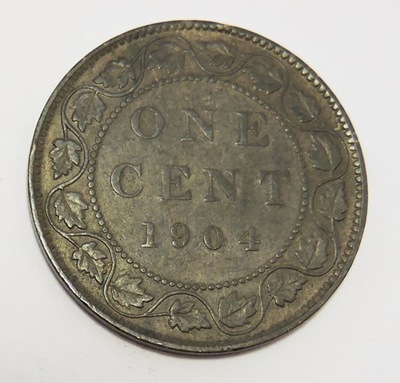 KANADA 1 cent 1904