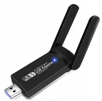 Karta Sieciowa WIFI USB 3.0 1300Mbps 5Ghz ANTENA