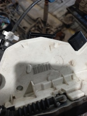 Замок дверь левый volkswagen scirocco r iii фото №1