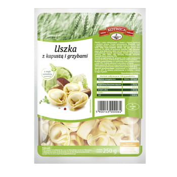 Uszka z kapustą i grzybami Kotwica 250g