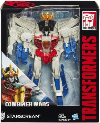 HASBRO TRANSFORMERS COMBINER WARS Figurka STARSCREAM 25cm B2444