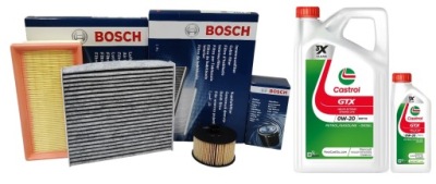 Renault arkana 21- 1.3tce turbo 140km 158km фильтры + castrol gtx 0w20 rn 6l фото №1