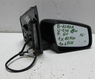 Mercedes w246 2.2 cdi 14r зеркало наружное правое 16 pin eu фото №1