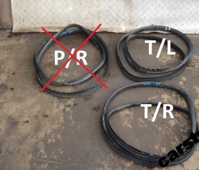 Volvo v50 04-07 прокладка навколо двері фото №1