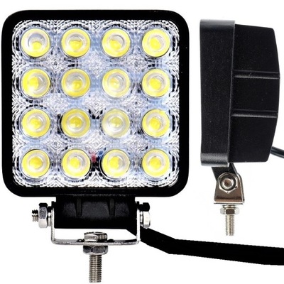 FARO EN FUNCIONAMIENTO HALÓGENO 16 DIODO LUMINOSO LED 48W ATEGO AXOR ACTROS  