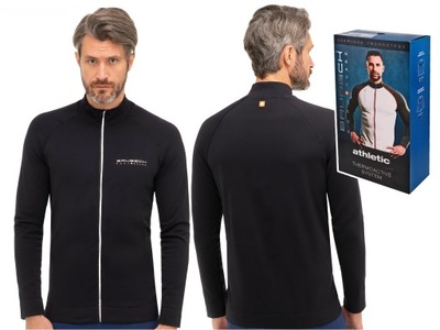 Bluza męska BRUBECK ATHLETIC Thermo czarna M