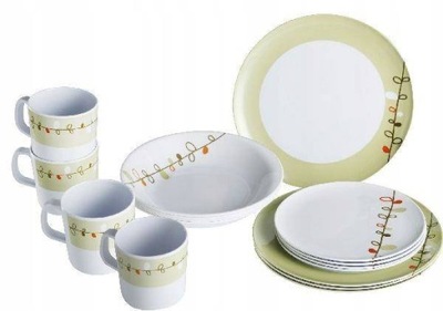 Zestaw obiadowy Melamine Set Esprit - Brunner