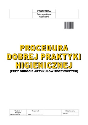 Dobra Praktyka Higieny sklep spożywczy instrukcja