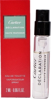 CARTIER DECLARATION HAUTE FRAICHEUR 2ML EDT