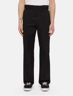 Dickies NH5 mwq proste czarne spodnie casual W26