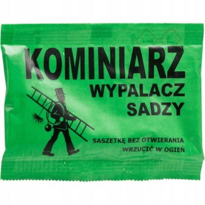 10x DOPALACZ SADZY 40g CZYSTY PIEC I KOMIN