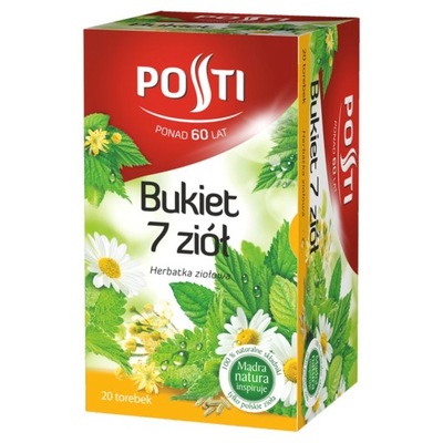 Posti Bukiet 7 ziół Herbatka ziołowa (20 x 1,5g)