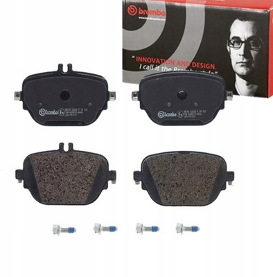 Гальмівні колодки гальмівні задня brembo do mercedes eqc 400 фото №1