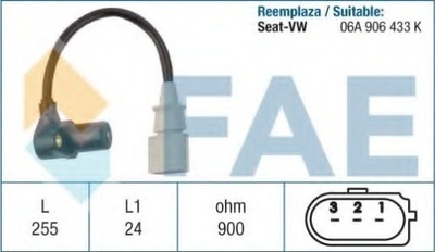 SENSOR POSICIÓN DE EJE AUDI VW  