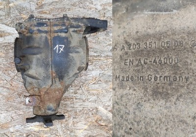 Дифференциал mercedes w203 w209 a2033510508 фото №1