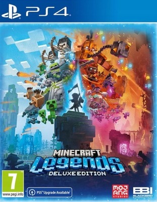 Minecraft Legends PL / Deluxe Edition / PS4 / PS5