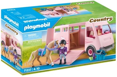 Transporter Koni Country Figurka Konia Playmobil