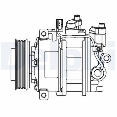 КОМПРЕССОР КОМПРЕССОР КОНДИЦИОНЕРА AUDI A4 B6 1.8 T 00-02