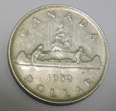 KANADA dollar 1952
