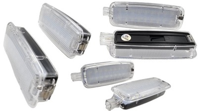 LÁMPARA FORROS DIODO LUMINOSO LED INTERIOR ILUMINACIÓN CABINAS AUDI TT 8J 2006-2013  