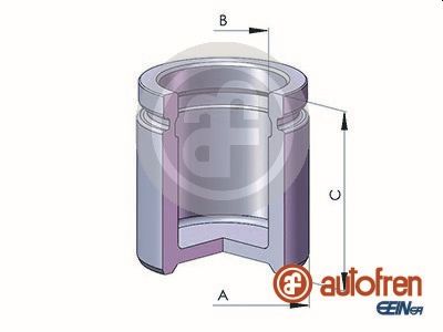 ПОРШЕНЬ HAM. AUDI P. A6/A7/Q5 1,8-3,2 08- D025544 AUTOFREN SEINSA