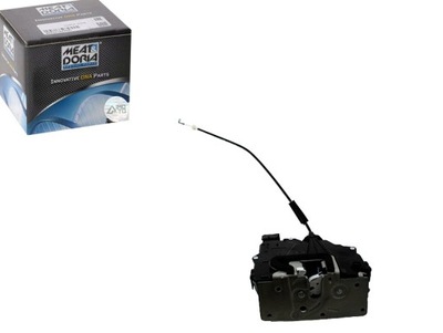 Замок двері задня l fiat punto punto evo 07.08- meat doria фото №1