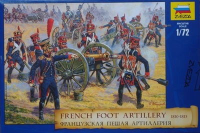 Zvezda 8028 1/72 French Foot Artillery 1810-1815