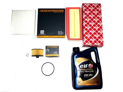 Фільтри олія dacia duster 2 ii 1.0 101km фото №1