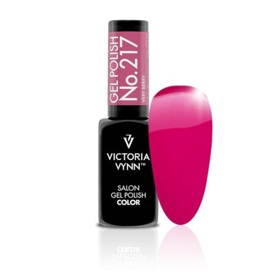 Lakier hybrydowy lakier kolorowy Victoria Vynn 217 Very Berry 8 ml