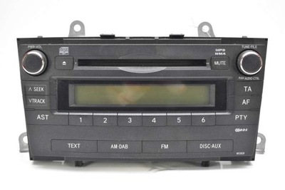 RADIO RADIO CD MP3 AUX TOYOTA AVENSIS T27 10R  
