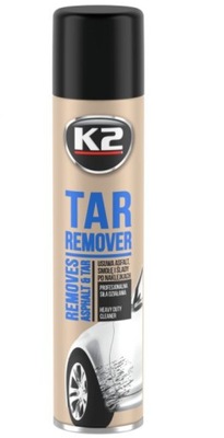 K2 Tar remover usuwa asfalt smołę żywicę 300ml