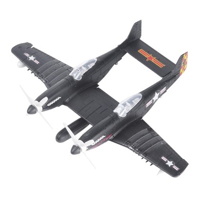 Model samolotu w skali 1:48 Model samolotu czarny