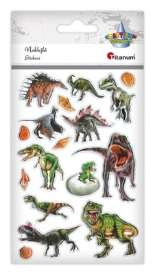 Naklejki wypukłe realistyczne Dinozaury Titanum