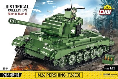 COBI 2564 Historical Collection WWII Czołg M26 Pershing