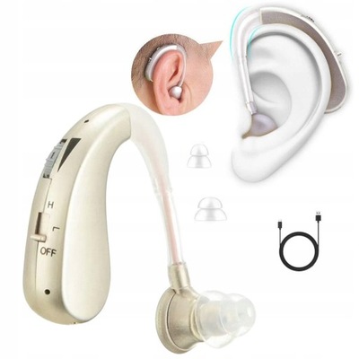 APARAT SŁUCHOWY Zauszny AKUMULATOR WZMACNIACZ SŁUCHU