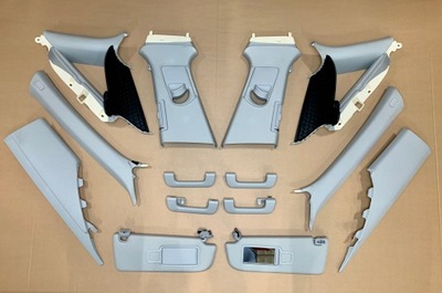 Audi a6 c7 2017 потолок защита ручки фонари led 32km фото №1