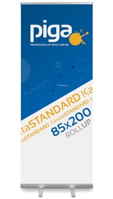 ROLL-UP STANDARD 85 x 200 Z WYDRUKIEM BLOCKOUT